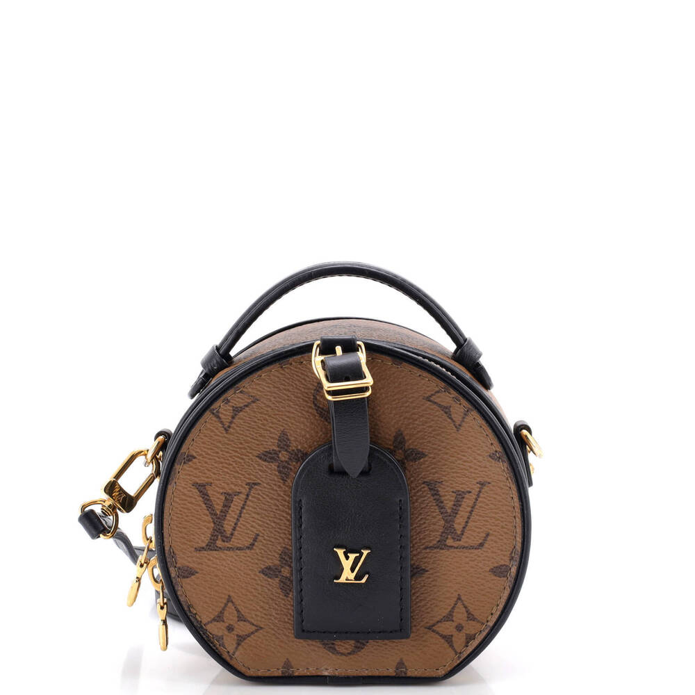 Louis Vuitton Mini Boite Chapeau Bag Reverse Monogram Canvas